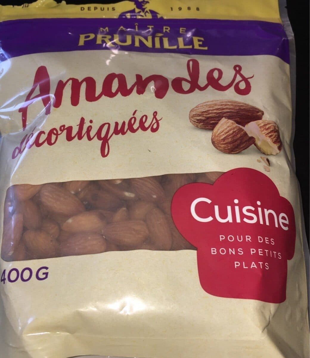 Maitre Prunille Amandes Décoortiquées packshot