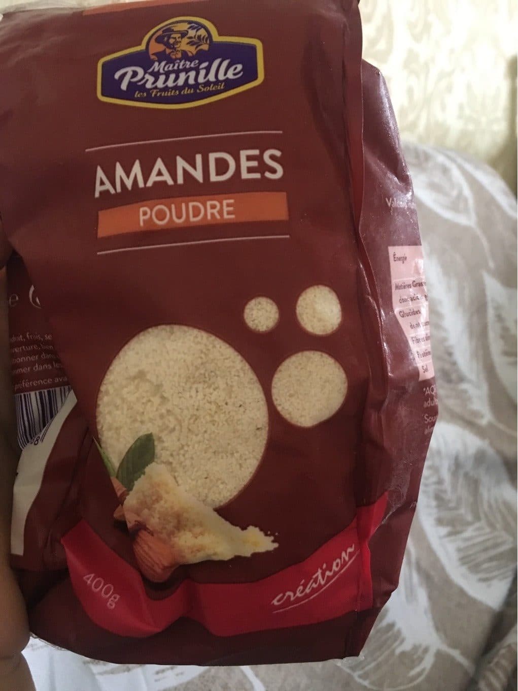 Maitre Prunille Amandes poudre packshot