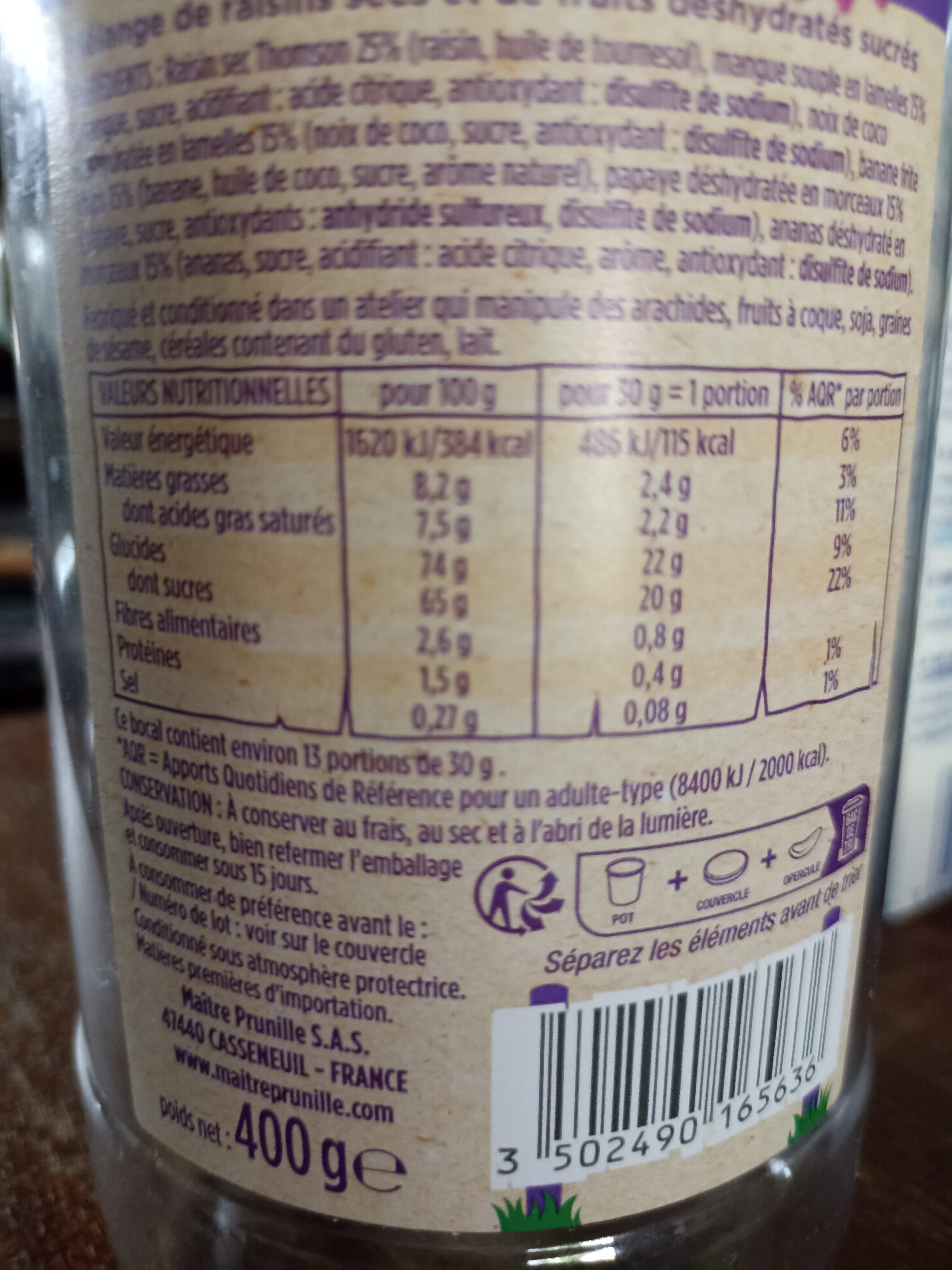 Maitre Prunille Mélange Exotique packshot