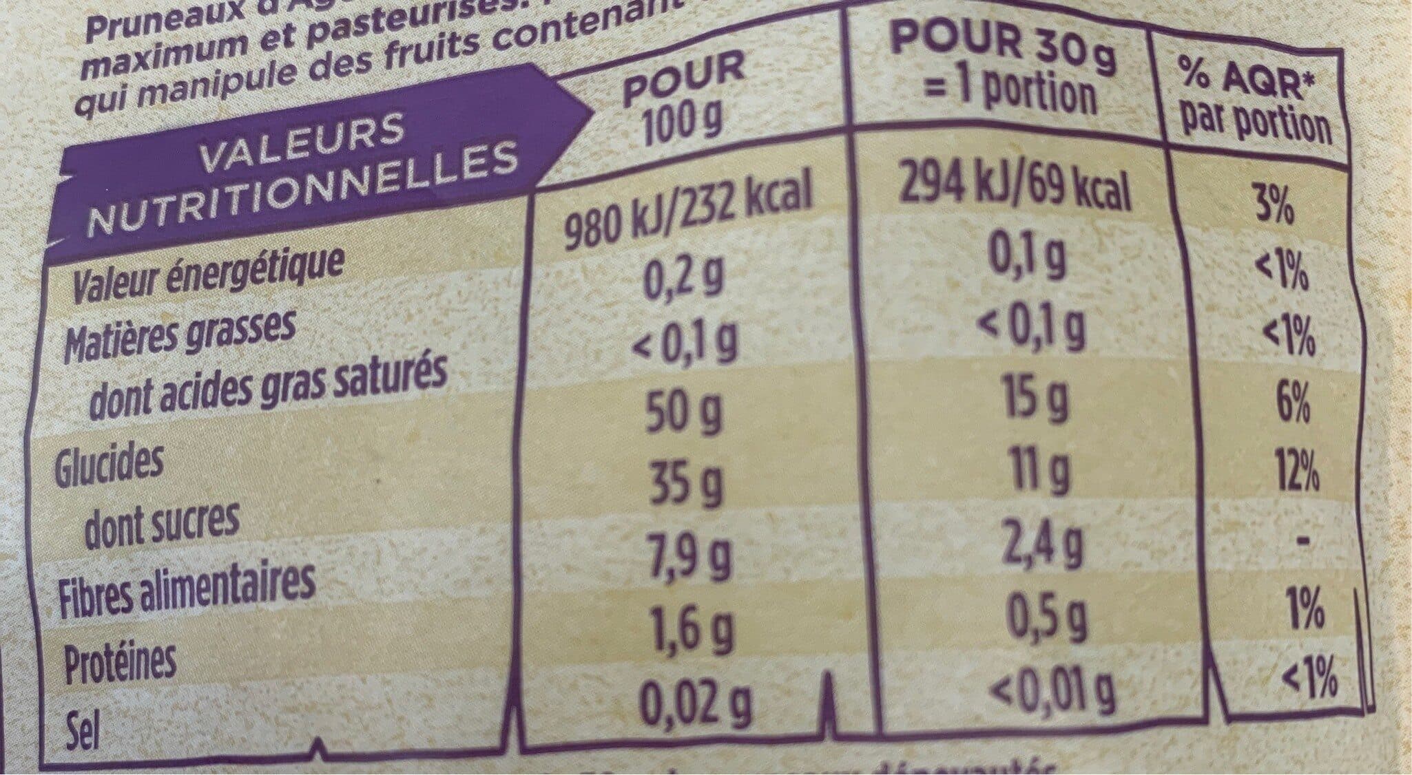 Maître PRUNILLE Pruneaux d'Agen dénoyautés packshot