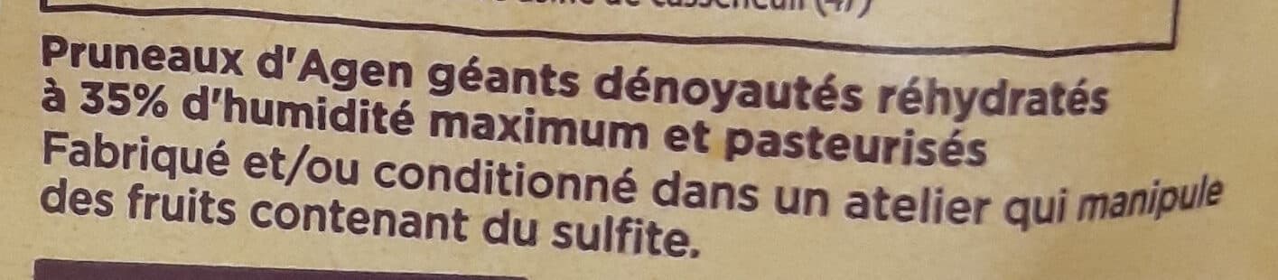 Maïtre PRUNILLE Pruneaux d'AGEN dénoyautés packshot