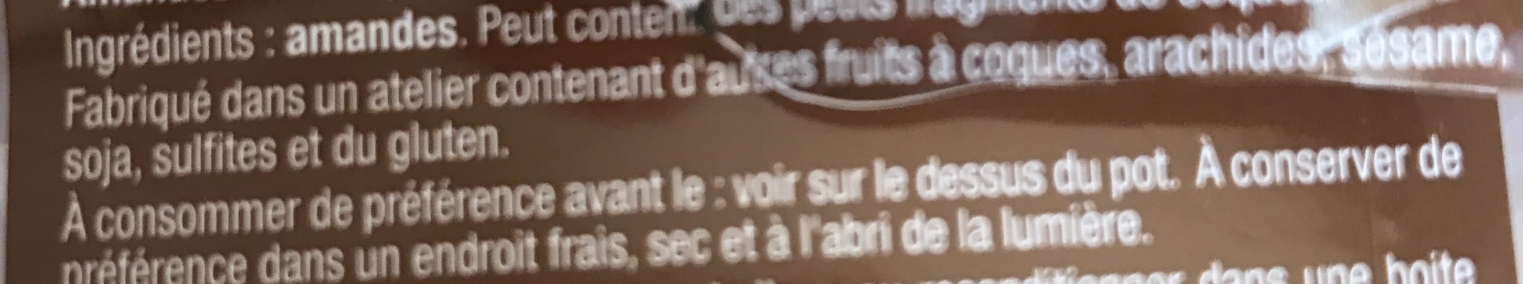 Maitre Prunille Amandes Rôties à Sec (sans Sel Ajouté) packshot
