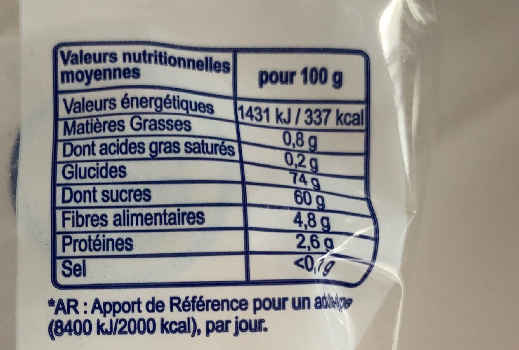 Carrefour Raisins sultanines packshot