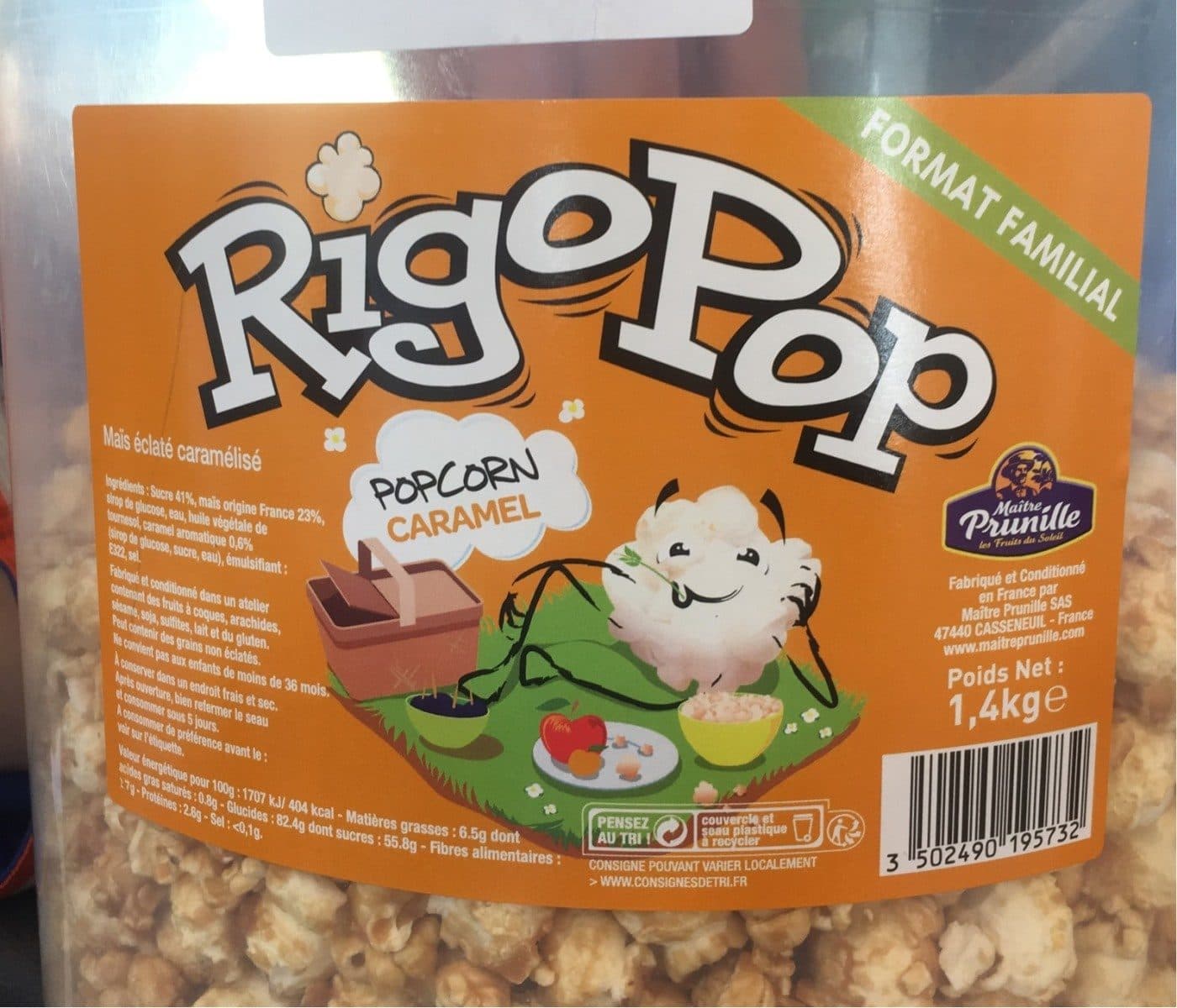 Maître Prunille Rigopop packshot