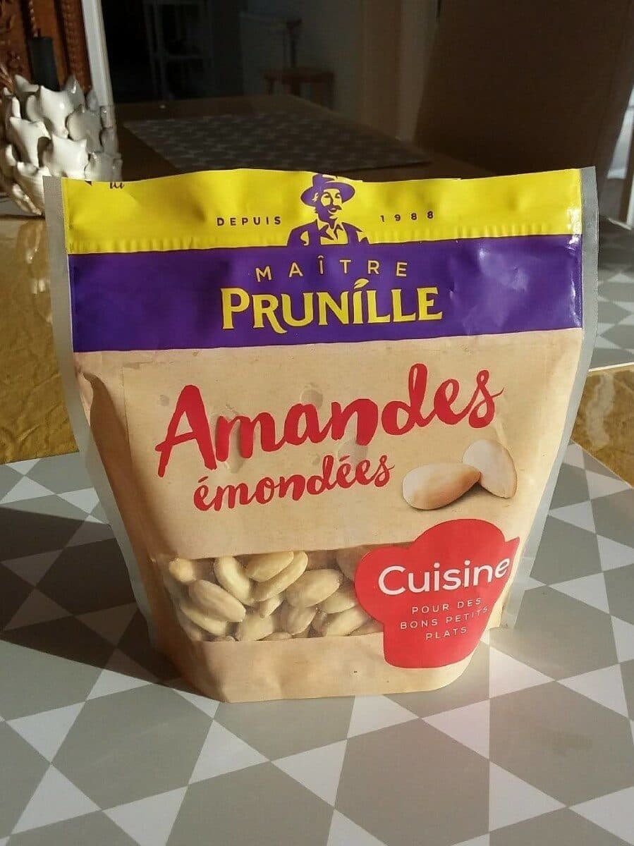 maître prunille Amandes émondées packshot
