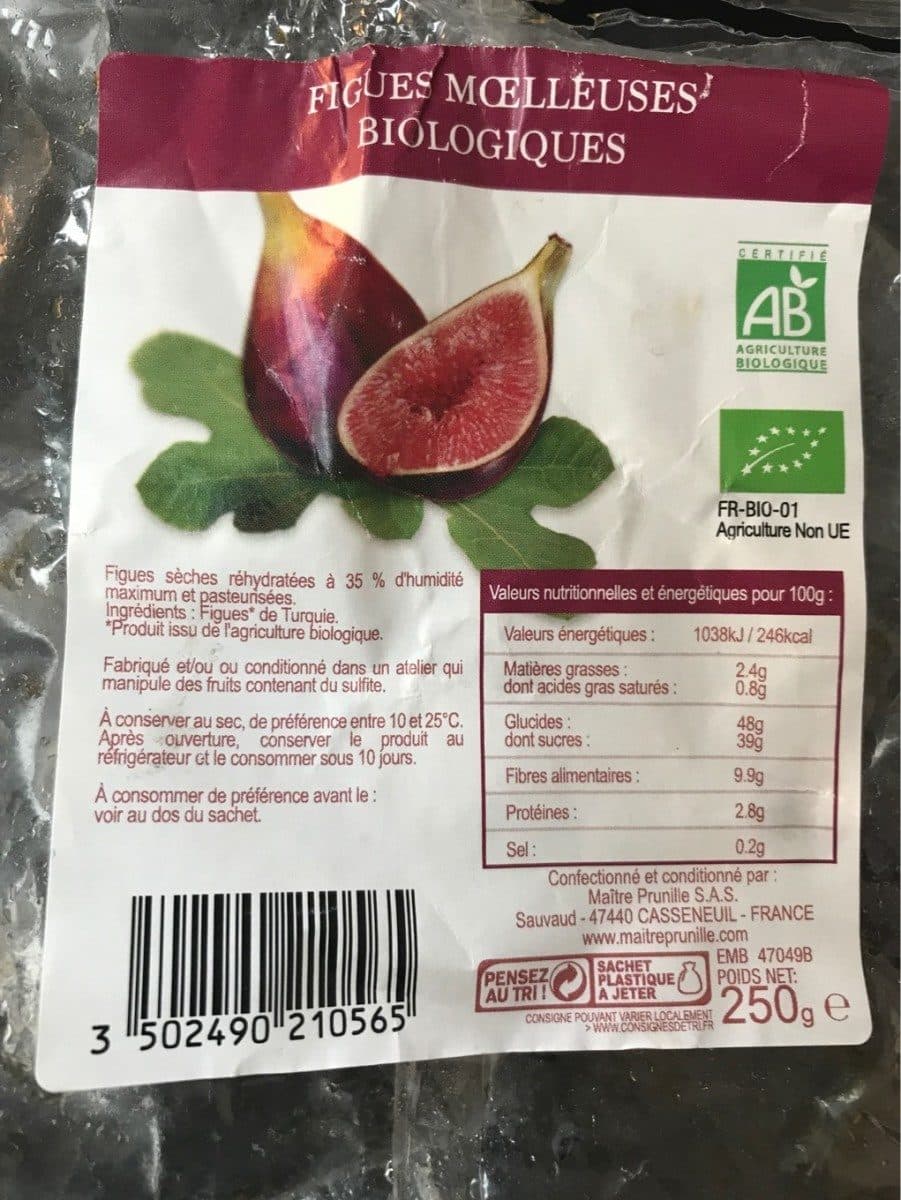 Maître Prunille Figues moelleuses packshot