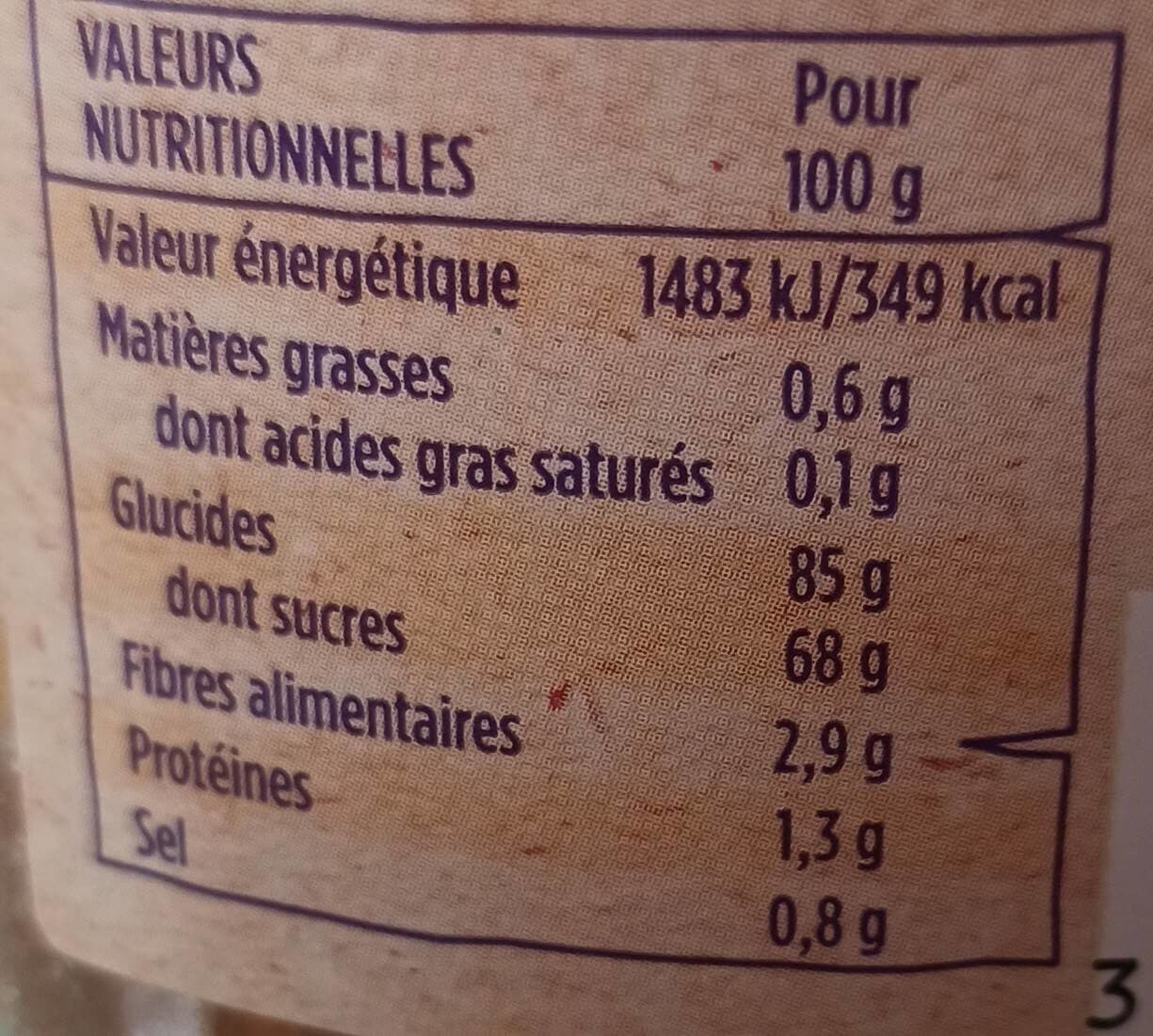 Maître Prunille Péches lamelles packshot