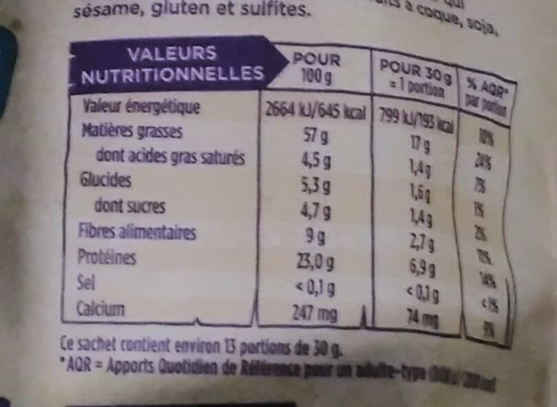 Maître Prunille Amandes grillées sans sel packshot