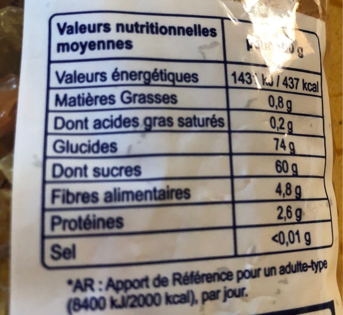 Petit Prix Raisins secs Golden packshot
