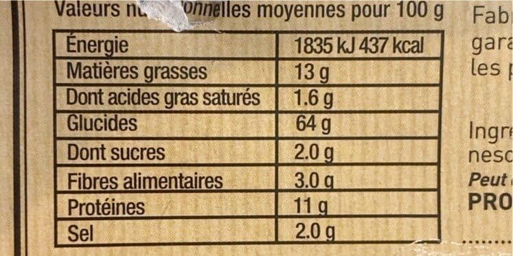 Apéros du Vieux Bistrot Mini gressins aux olives packshot