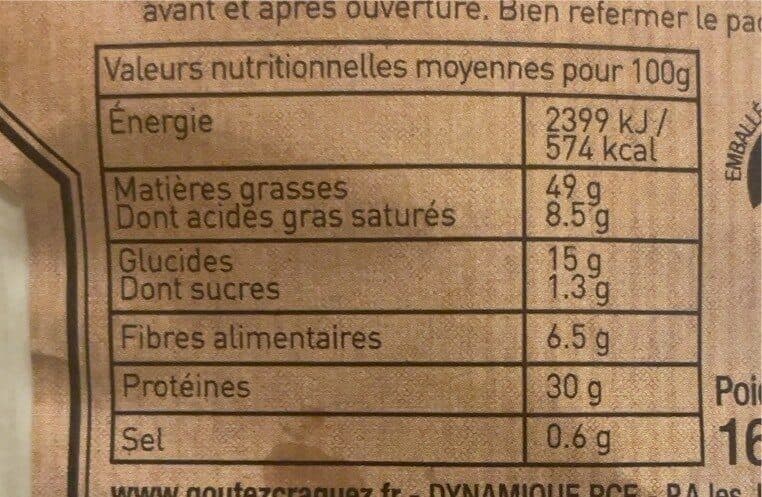 Apéros du Vieux Bistrot Graines de courge packshot