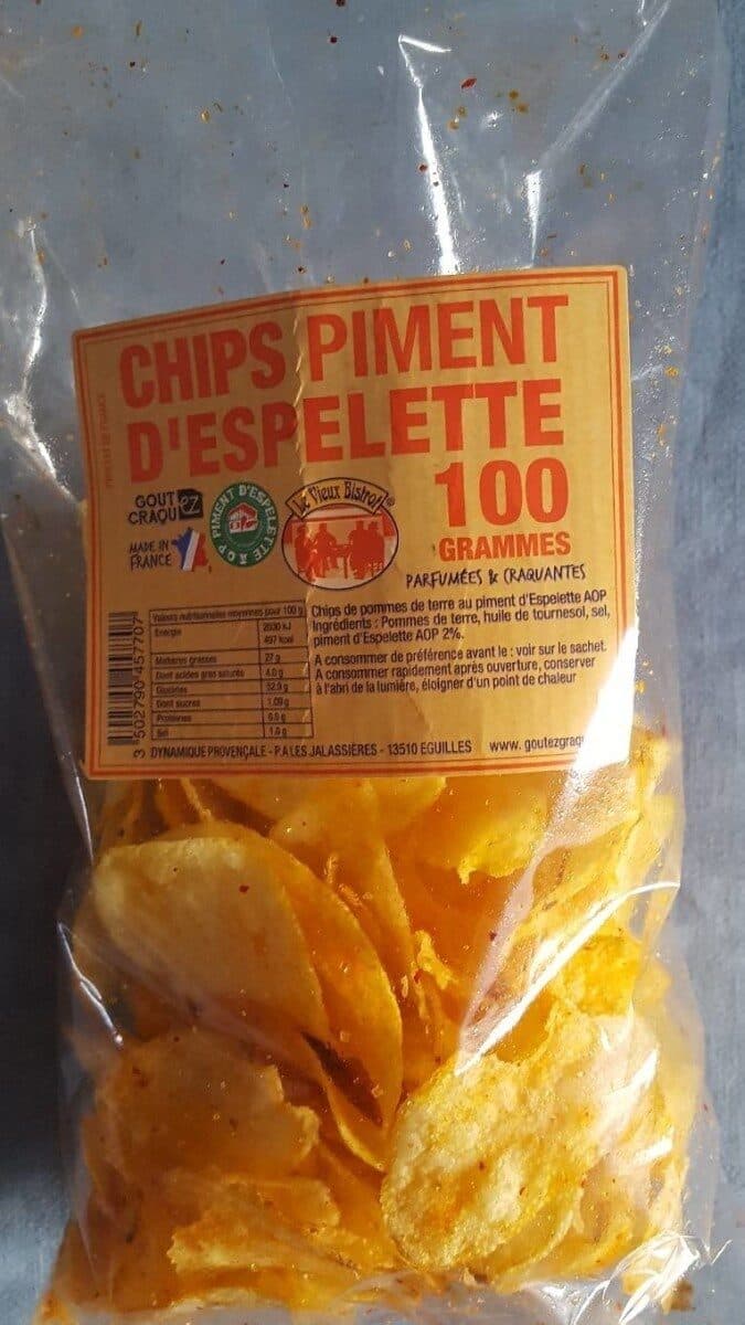 GOUTEZ CRAQUEZ Chips piment d'espelette packshot