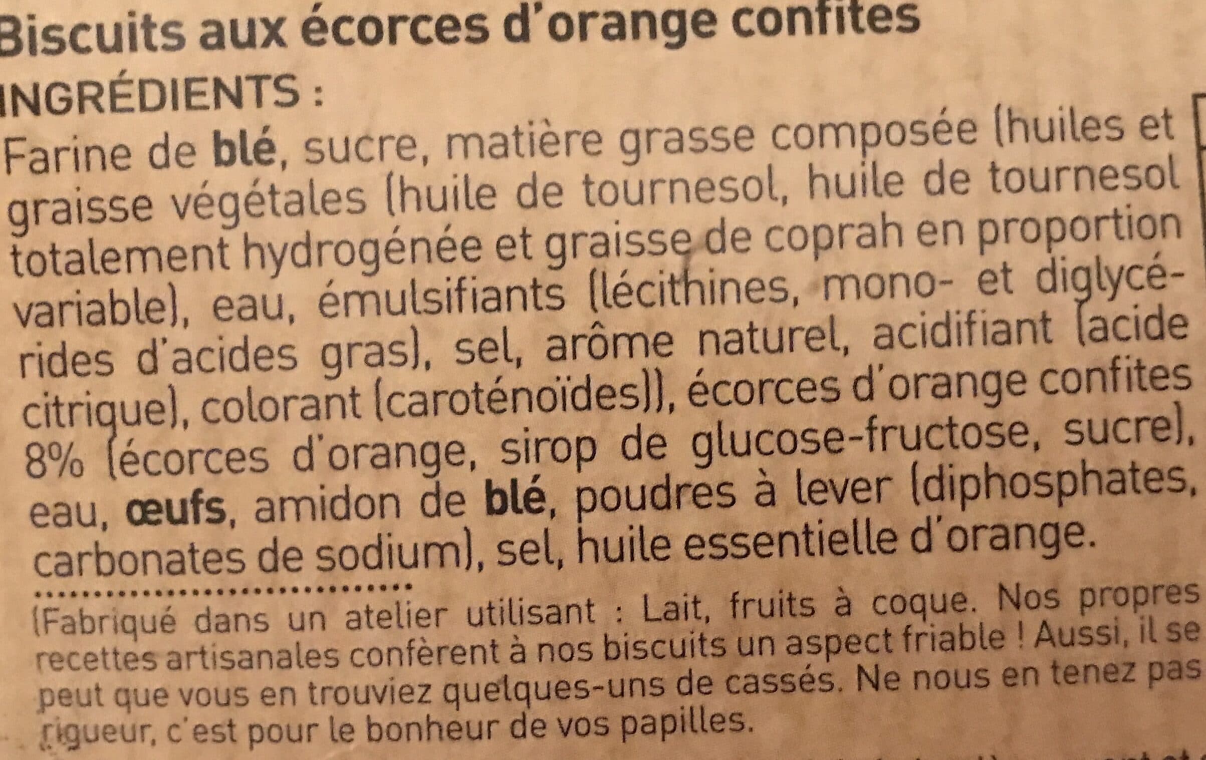 L ami provencal Canistrelli aux écorces d'oranges packshot