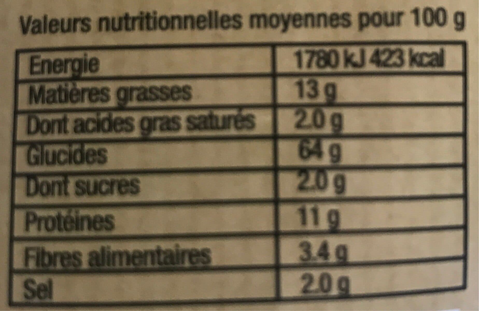 Le vieux bistrot Gressin Rubatà aux olives packshot
