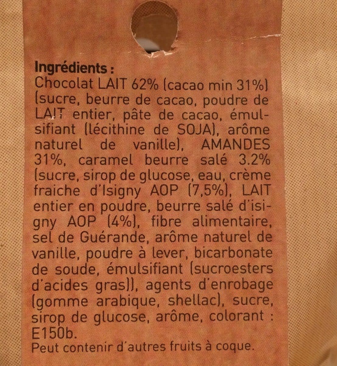 Open Food Facts Coeurs Amandes packshot