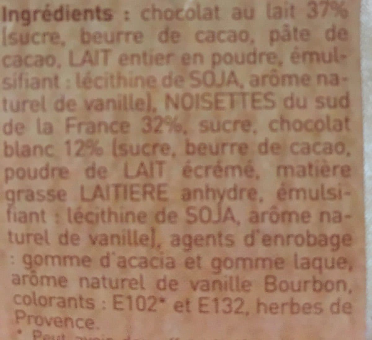 Open Food Facts Noisettes Provençales packshot