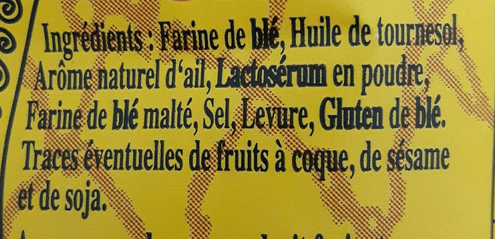 Open Food Facts Croûtons saveur ail packshot