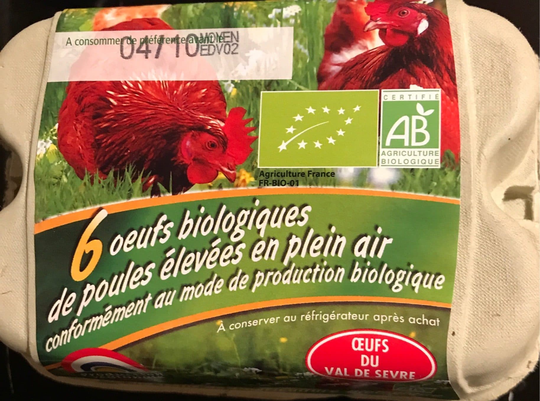 Phelippeau Freres 6 oeufs packshot