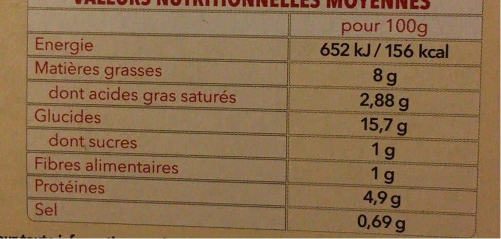Open Food Facts Mousseline de brochet sauce Nantuna packshot