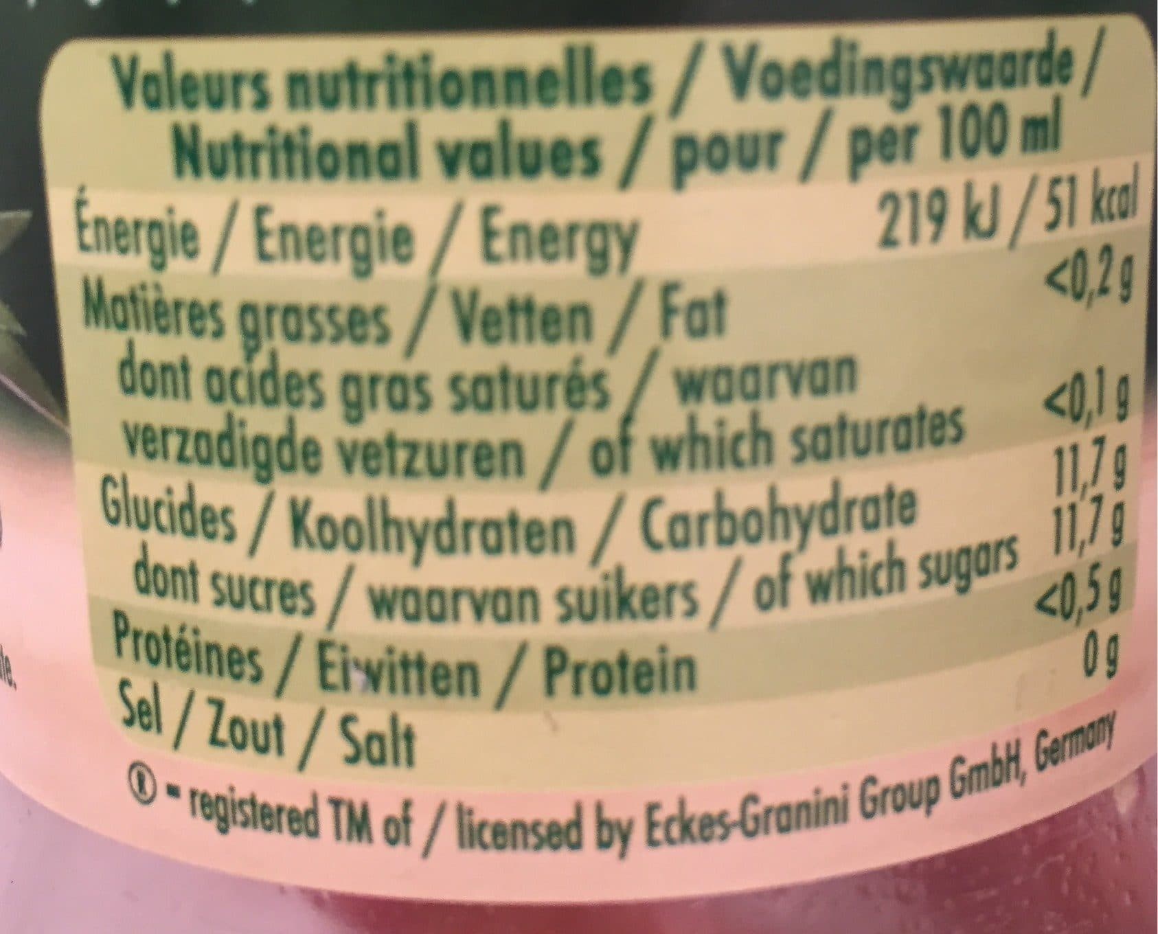 Granini Jus d'ananas à base de jus concentré packshot