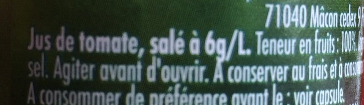 Granini Jus de tomate packshot