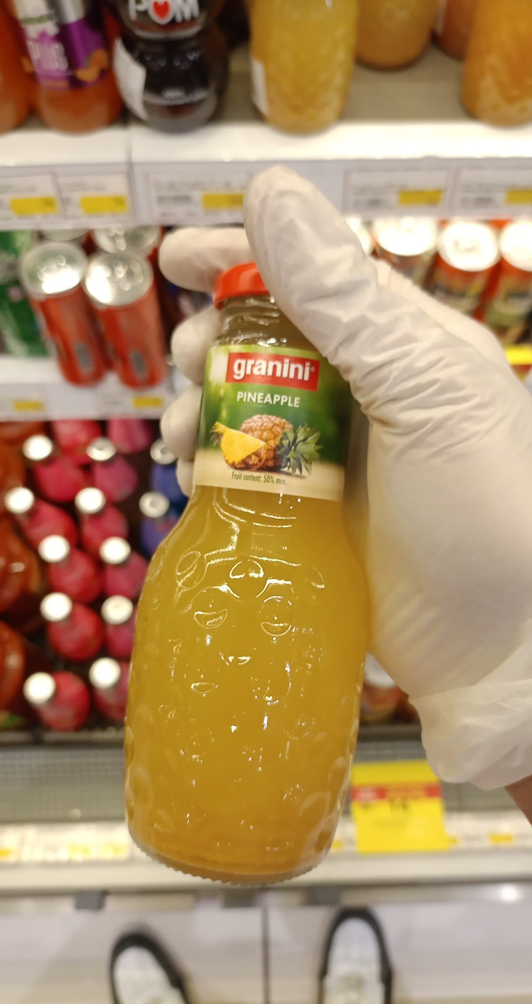 Granini Granini pineapple imp packshot