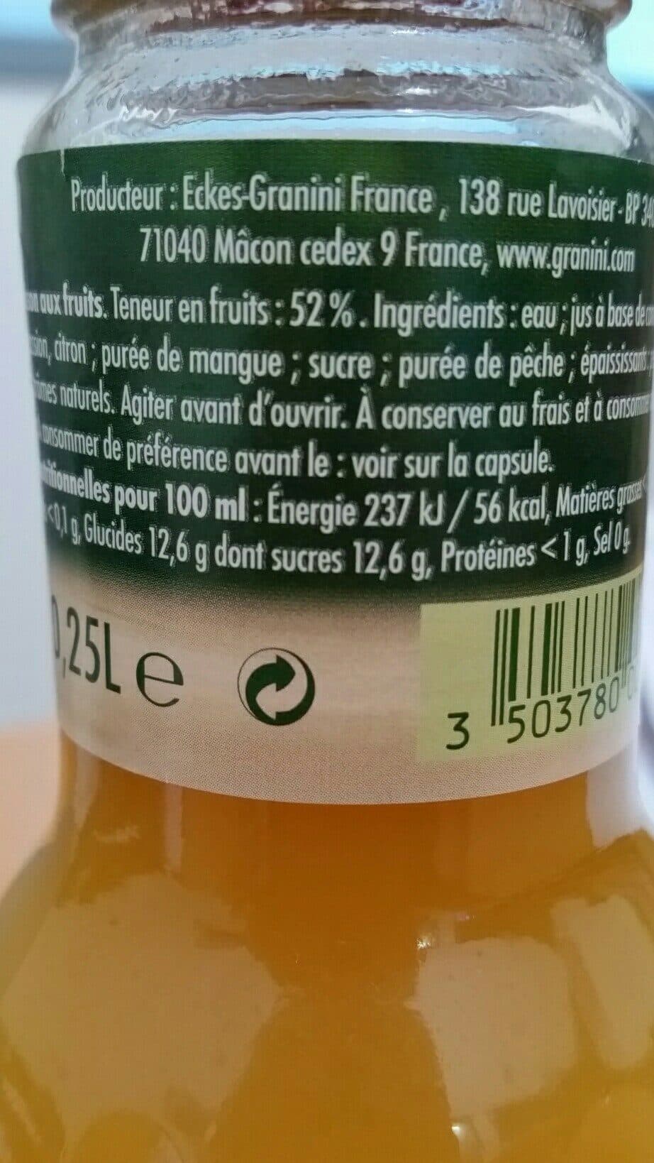 Granini Planteur sans alcool packshot