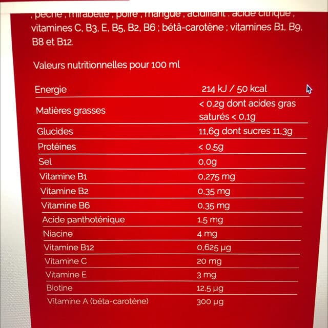 Granini Multifruits BIO packshot