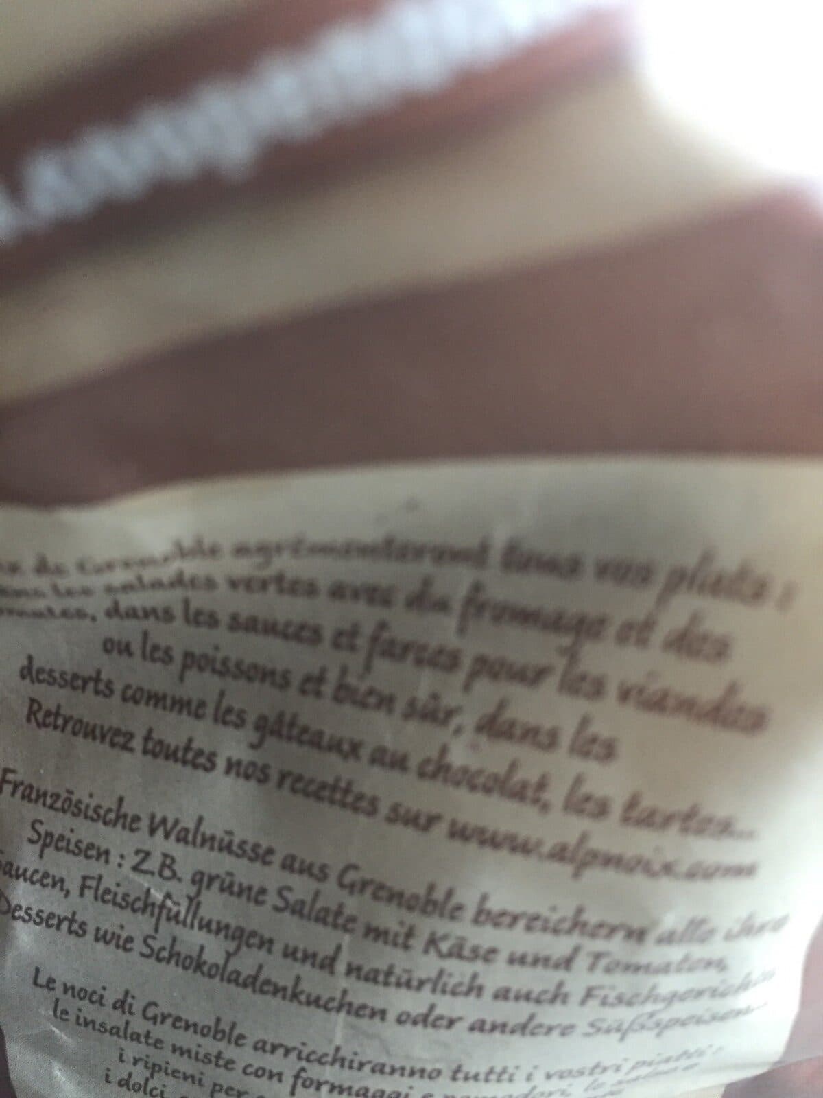 Alp'noix Noix seche Grenoble packshot