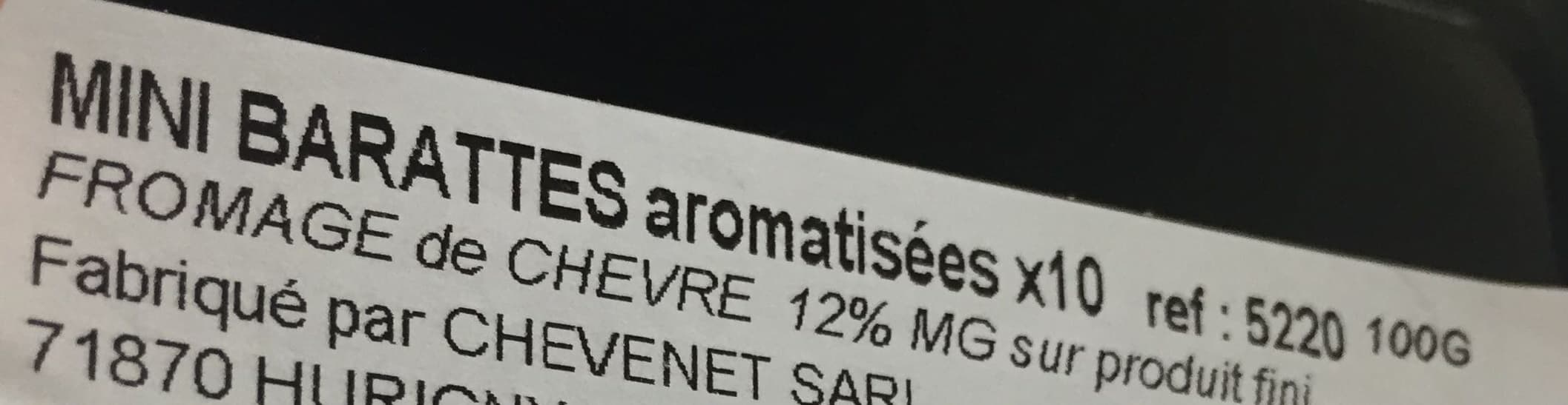 Le Chevrier des Crays Mini barattes packshot