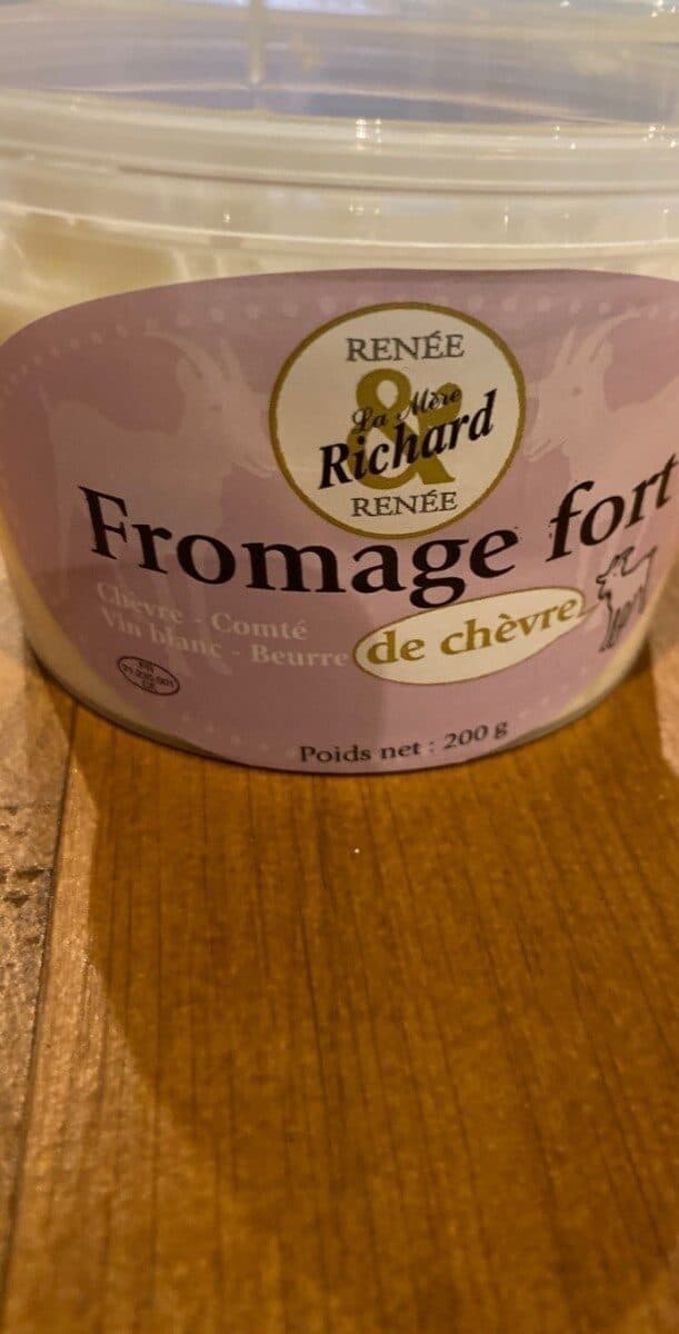 La Mère Richard Fromage fort packshot