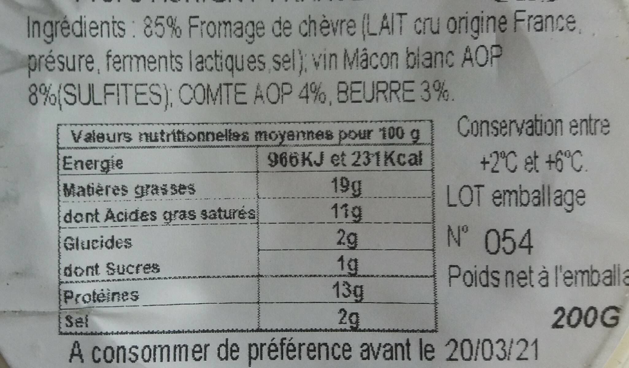 La Mère Richard Fromage fort packshot