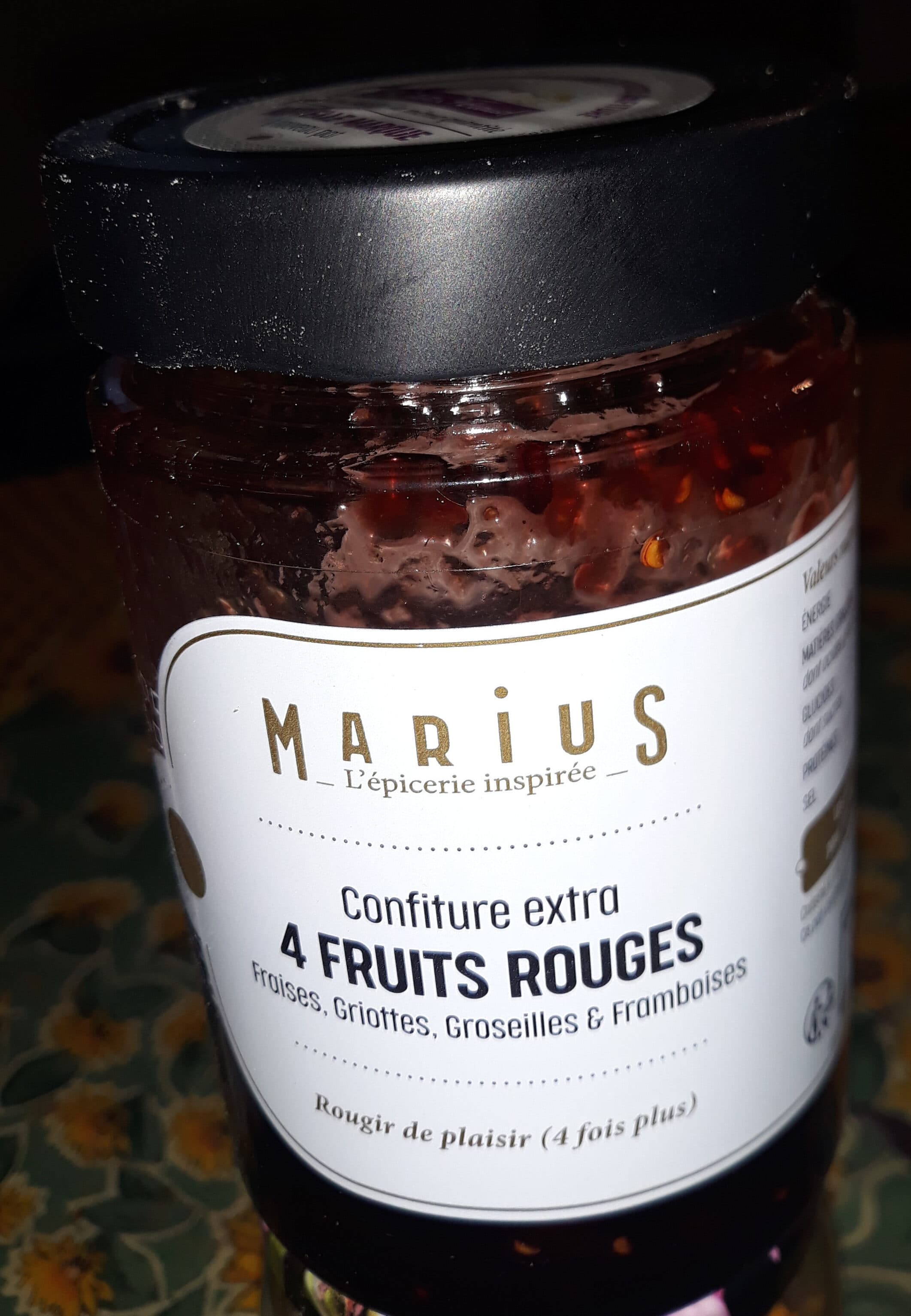 Baptistin Féraud Confiture 4 fruits rouges packshot