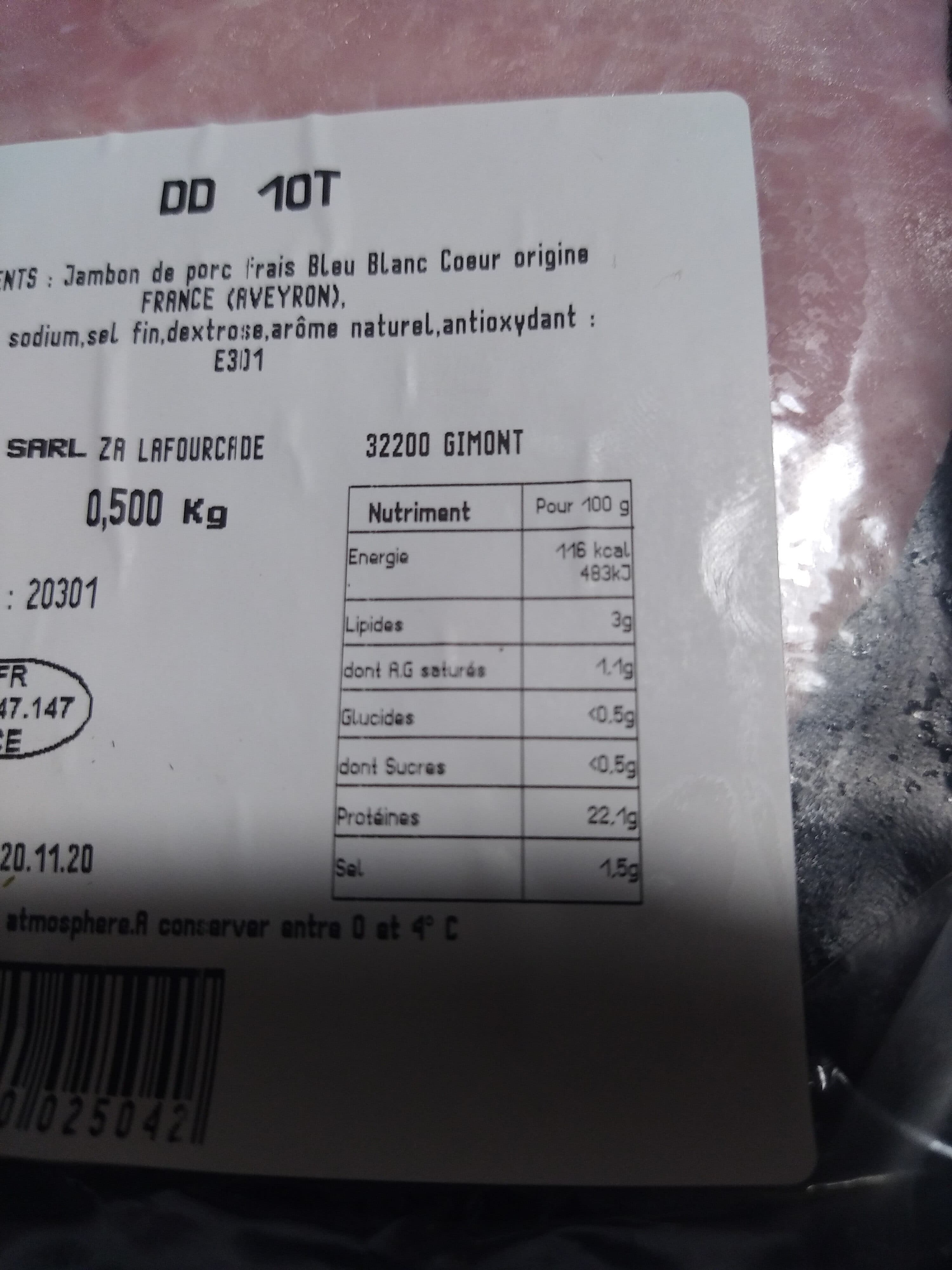 Le jambon d'Auch Le Jambon d'Auch packshot