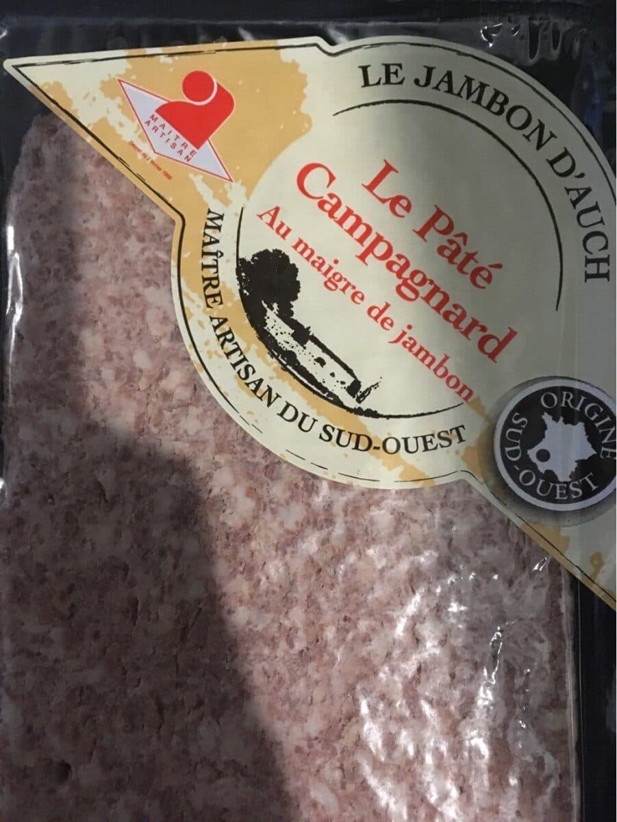 Le Jambon d'Auch Le pate campagnard packshot