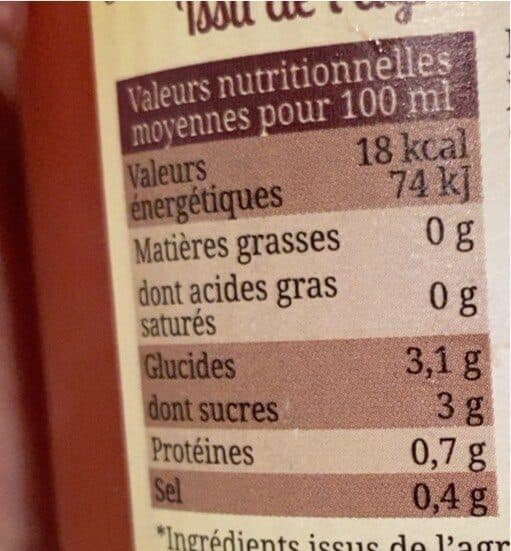 Valee Verte Jus de legumes packshot
