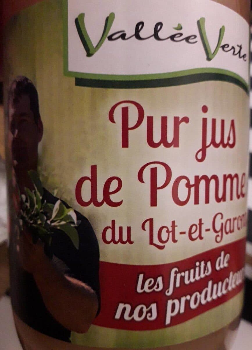 Vallée Verte Pur jus de pomme du lot et Garonne packshot