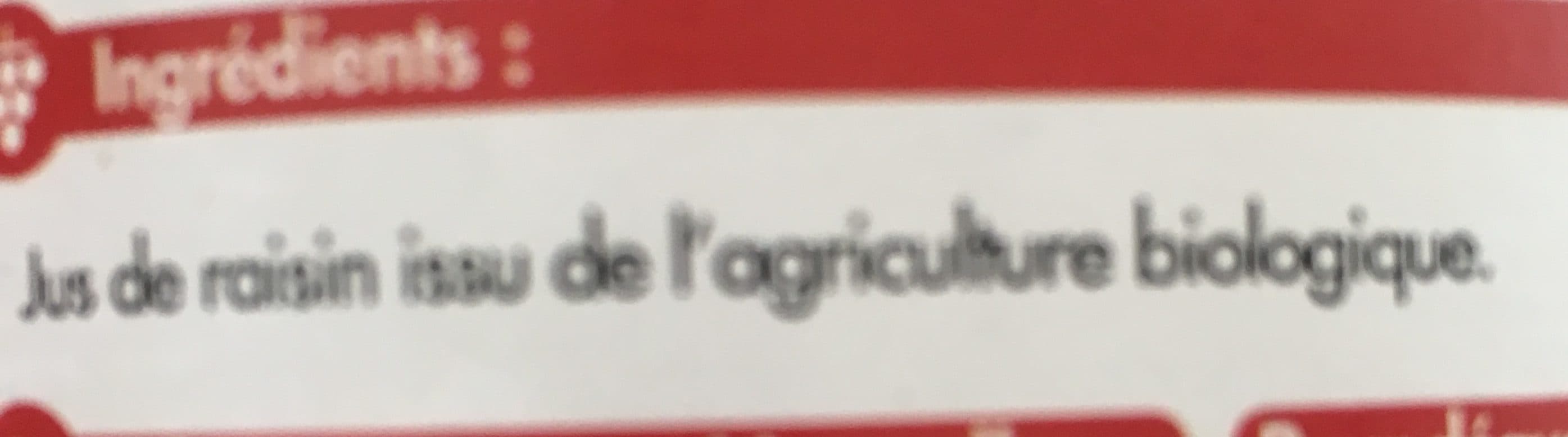 O'natur Pur Jus de Raisin du Lot et Garonne Bio Equitable packshot