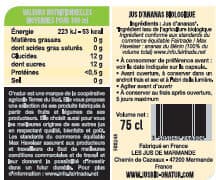 O'natur Pur Jus d'Ananas Bio du Bénin Equitable packshot