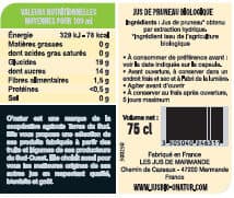 O’nature Jus de Pruneau du Sud-Ouest Bio packshot