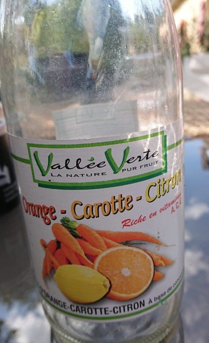 Vallée Verte Orange Carotte Citron packshot