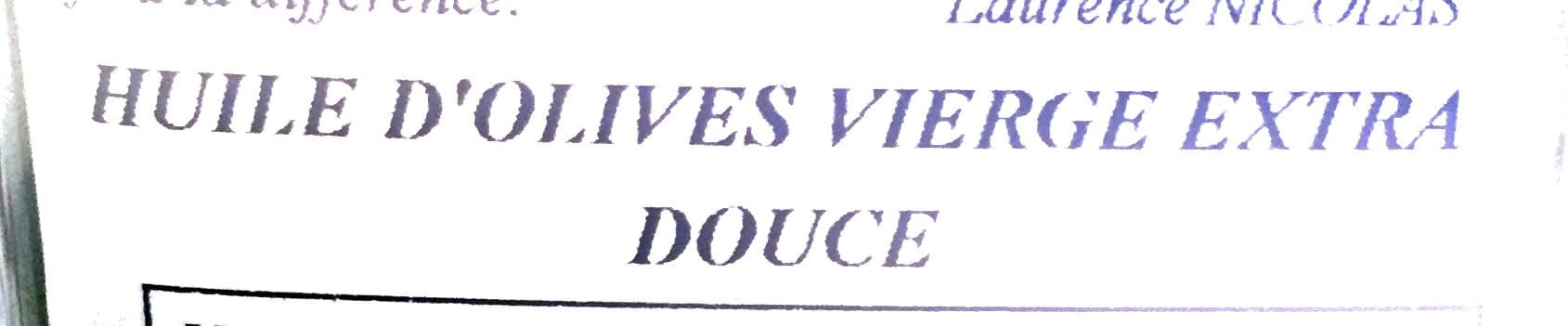Robert Huile d'olive vierge extra extraction à froid packshot