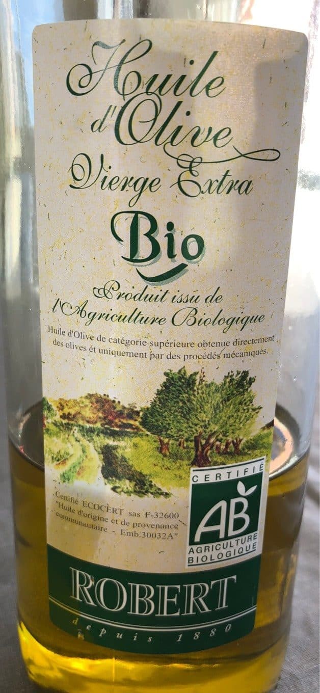 Robert Huile d'Olive Vierge Extra packshot