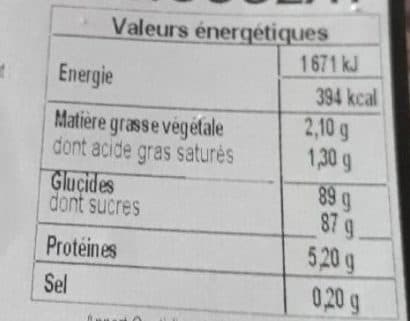 Le Croquet Meringues Pépites de Chocolat packshot