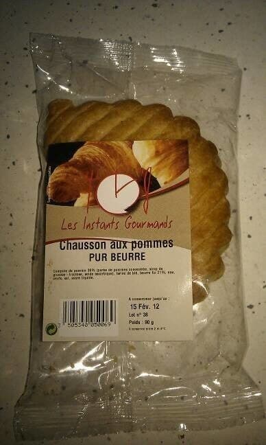 Le Croquet Chausson Aux Pommes - Pur Beurre - packshot
