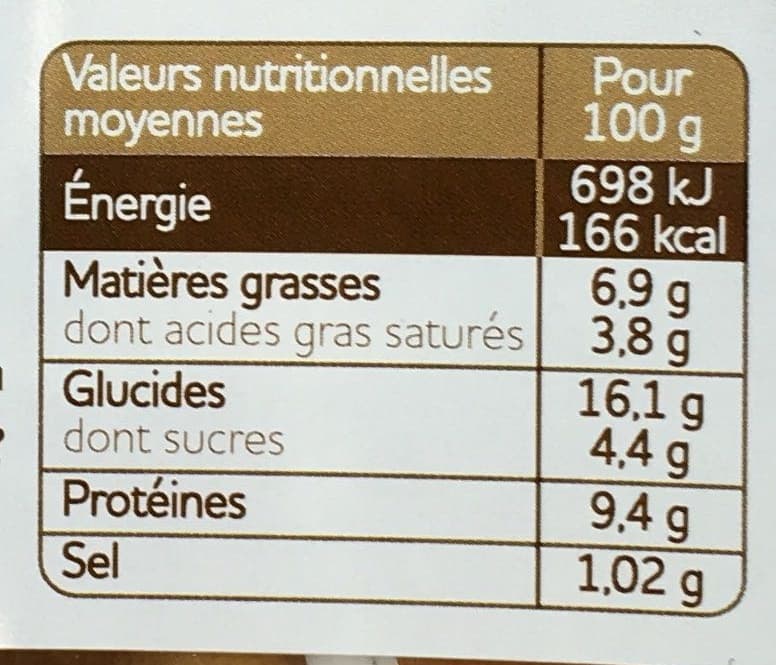 Dessaint Ficelle Picarde 2 crêpes Jambon, Emmental & Champignons packshot