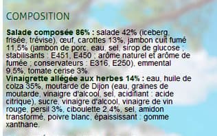 Dessaint Salade Jambon Emmental packshot