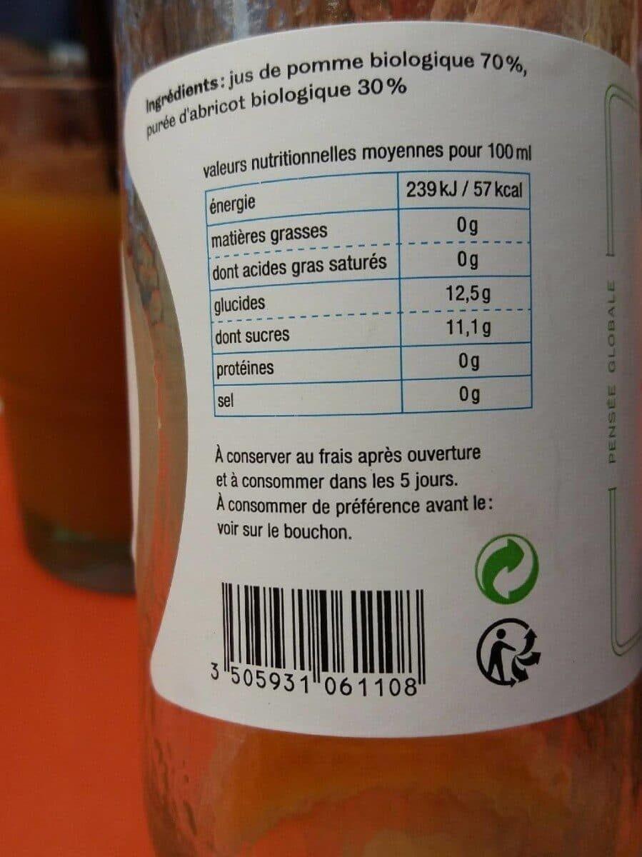 Ferme Bio Margerie l'étonnant d'abricot packshot