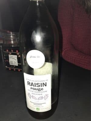 Ferme Bio Margerie Jus artisanal de raisin rouge packshot