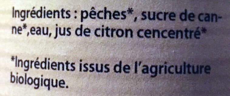 Lavandine Peches au sirop packshot